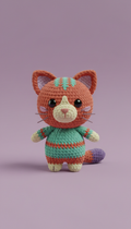 Milo the Cat Crochet Plushie