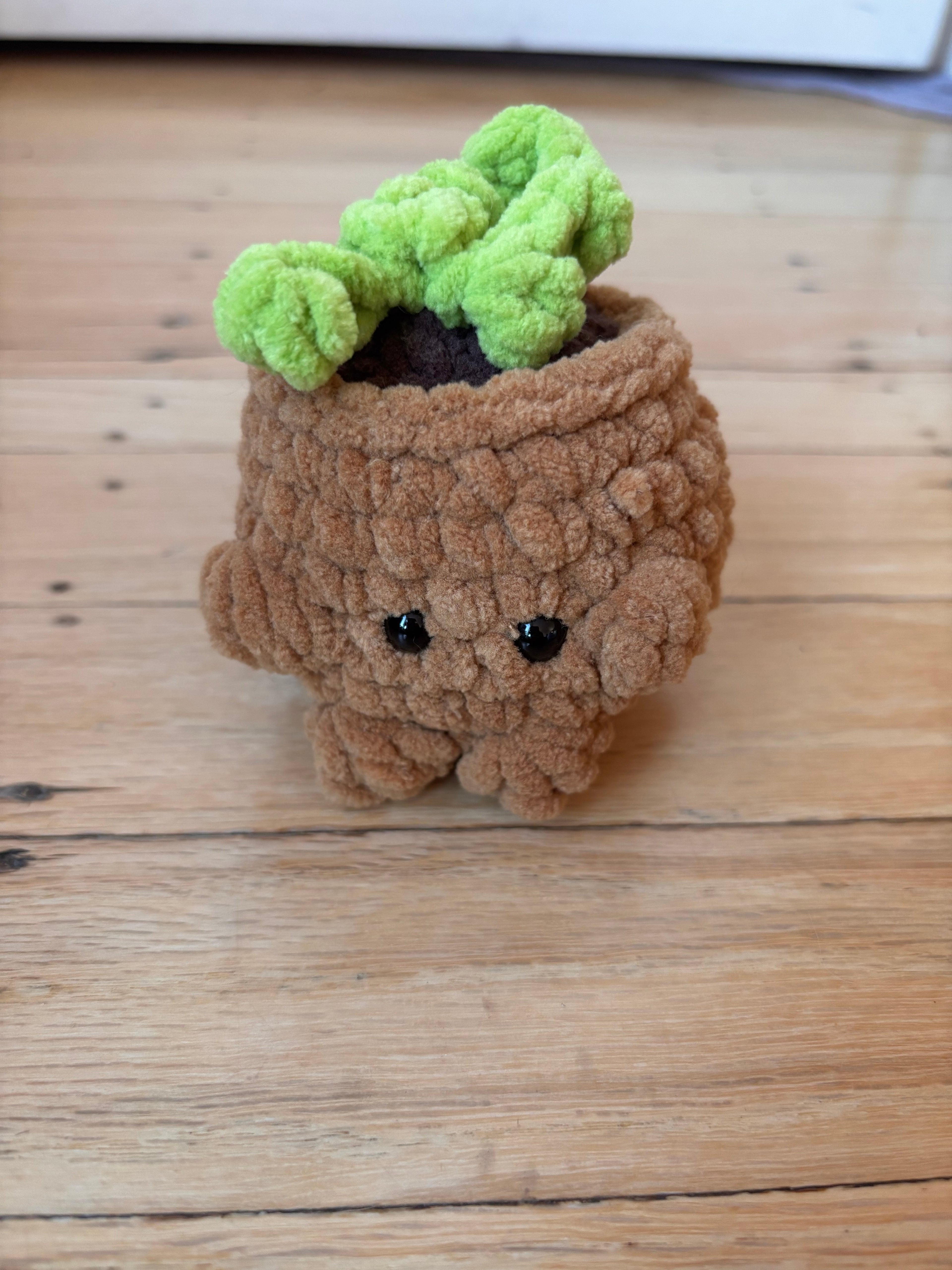 Sprout in Stone Pot Plushie