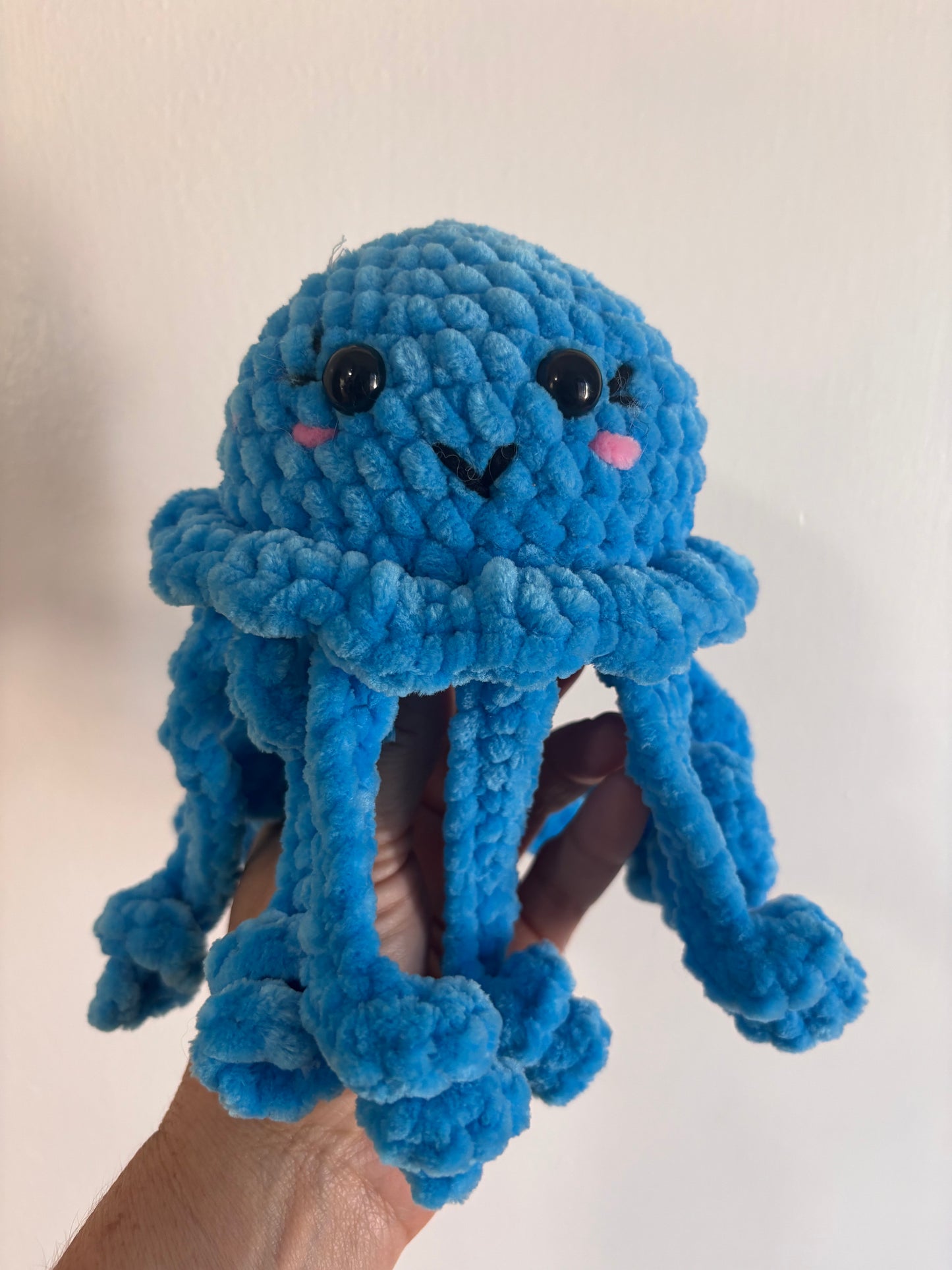 Jolene the Cheeky Blue Jellyfish